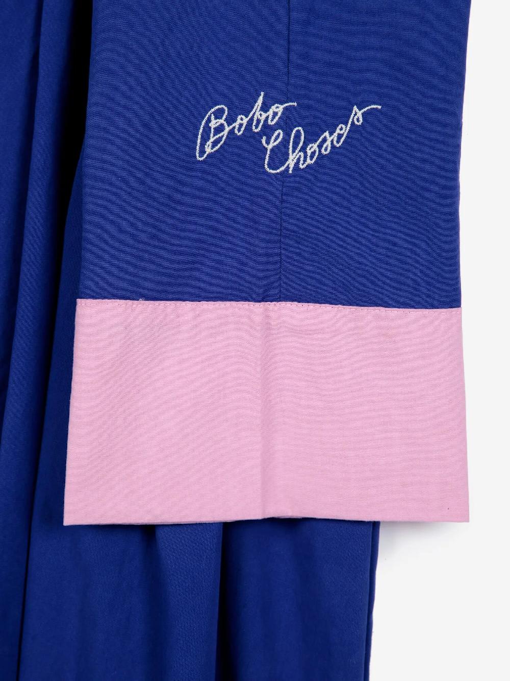 Bobo Choses Color Block Mock-neck Dress