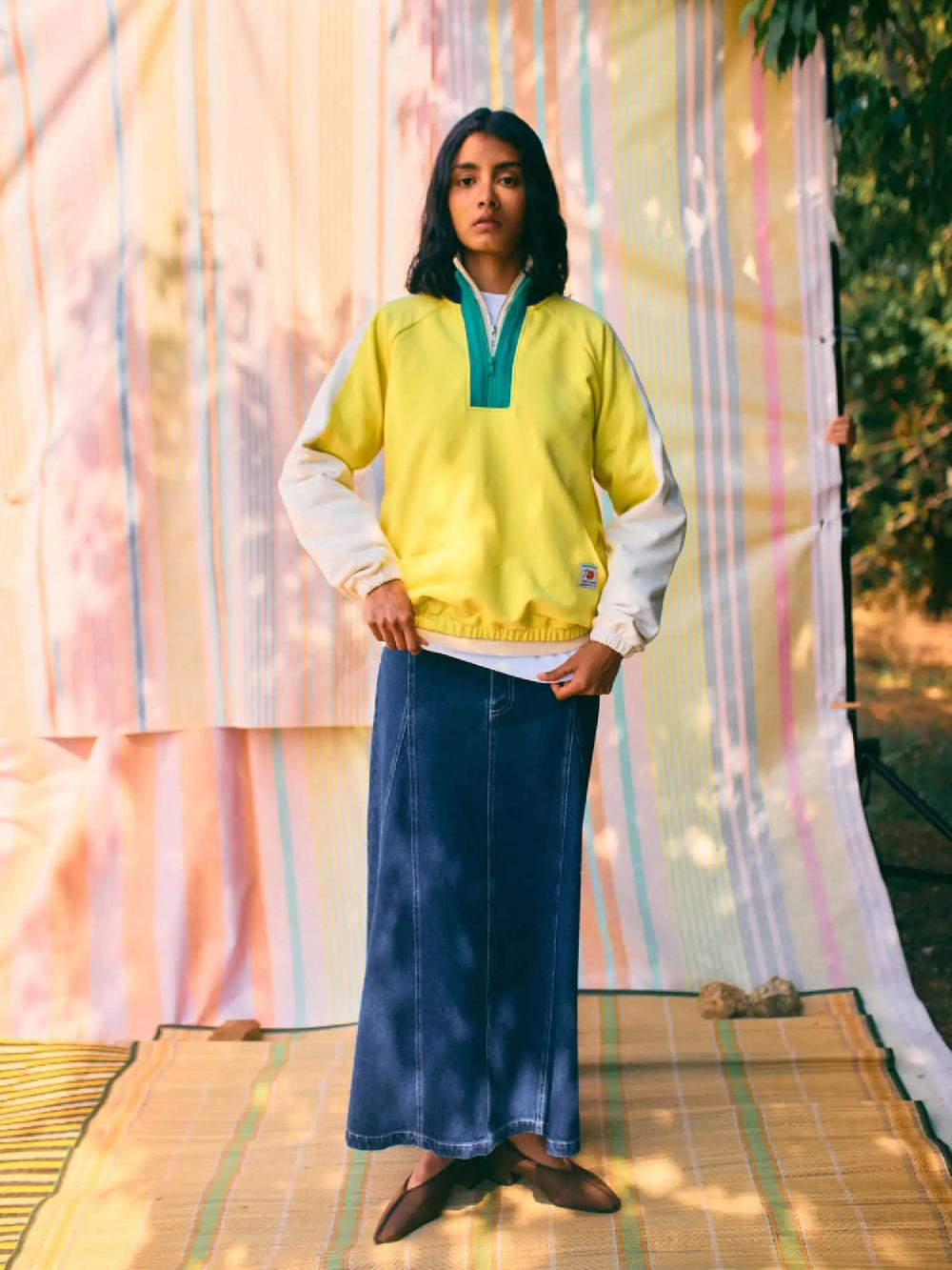 Bobo choses Color block relaxed sweatshirt