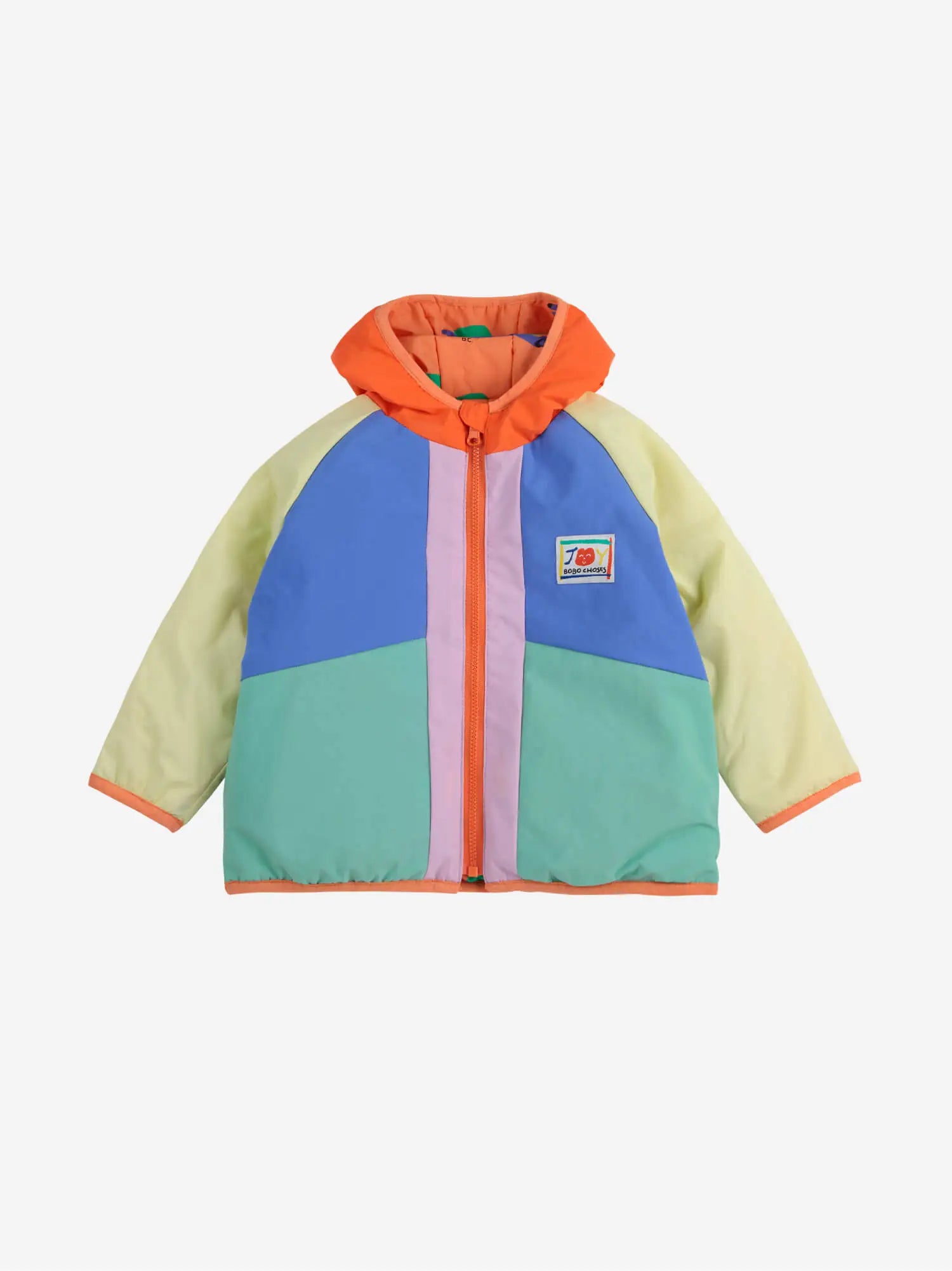 Bobo Choses Color Block Reversible Light Anorak