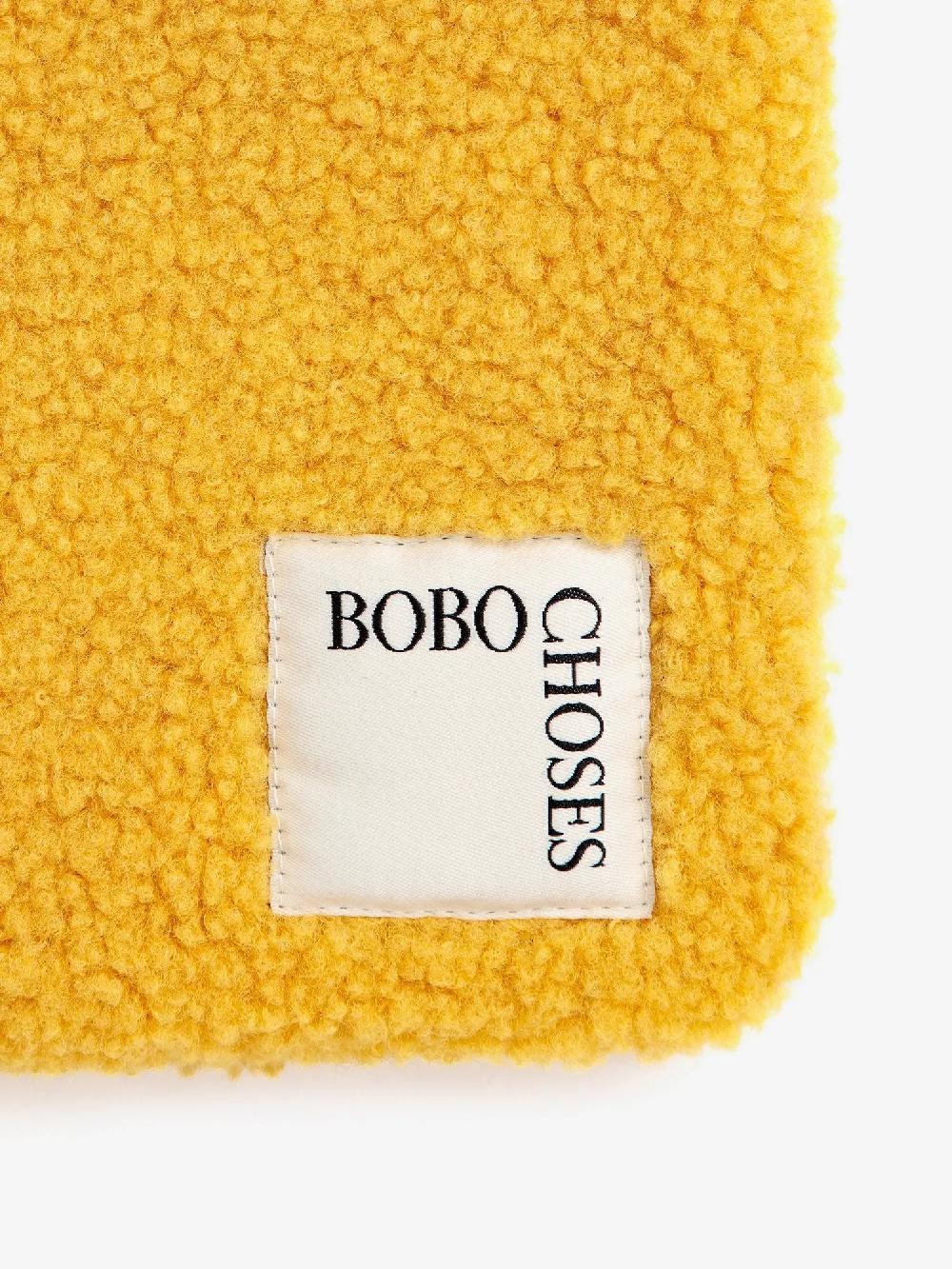 Bobo Choses Color Block Sheepskin Neck Warmer