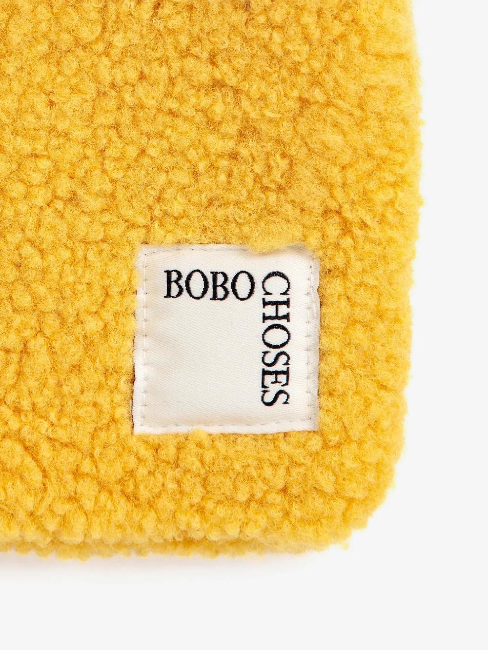 Bobo Choses Color Block Sheepskin Neck Warmer