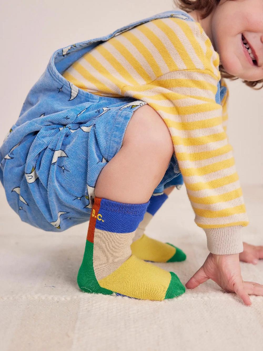 Bobo Choses Color Block Socks Pack X 2