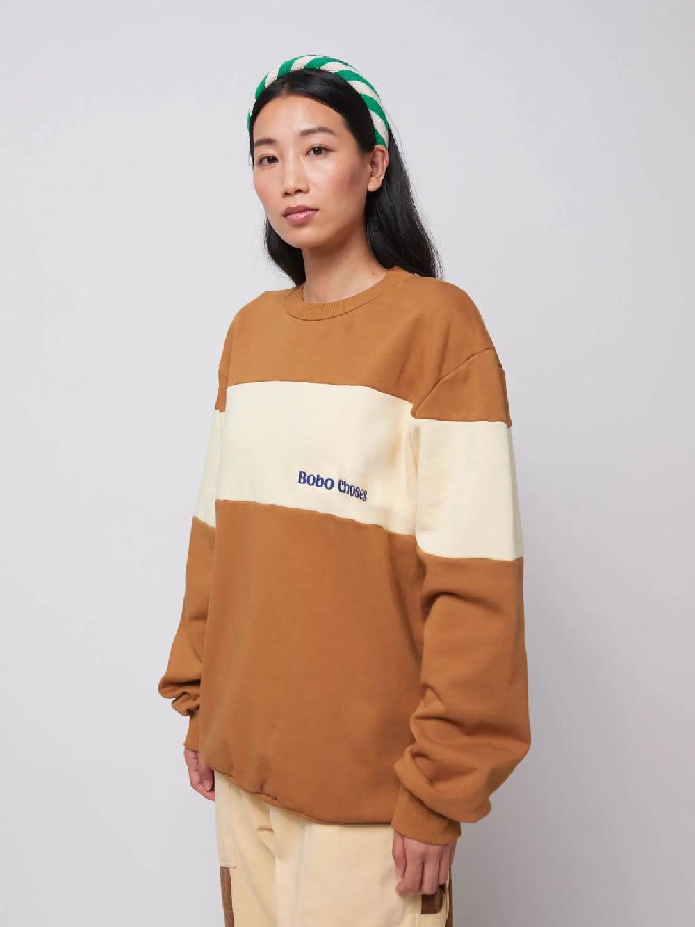 Bobo choses Color block unisex sweatshirt