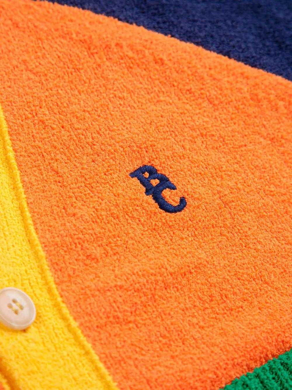 Bobo Choses Color Block V-neck Cardigan