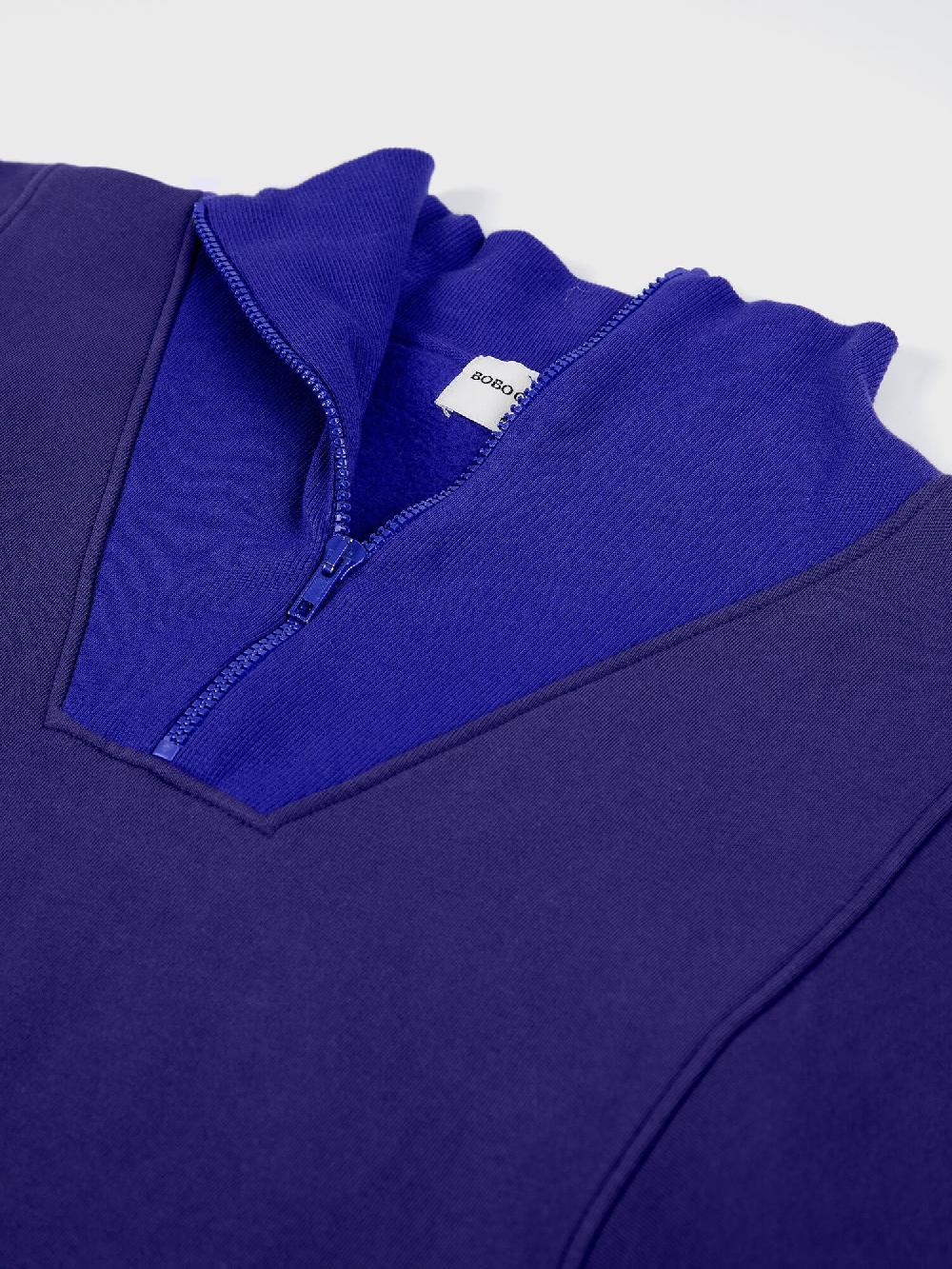 Bobo Choses Color Block Zipped Sweatshirt