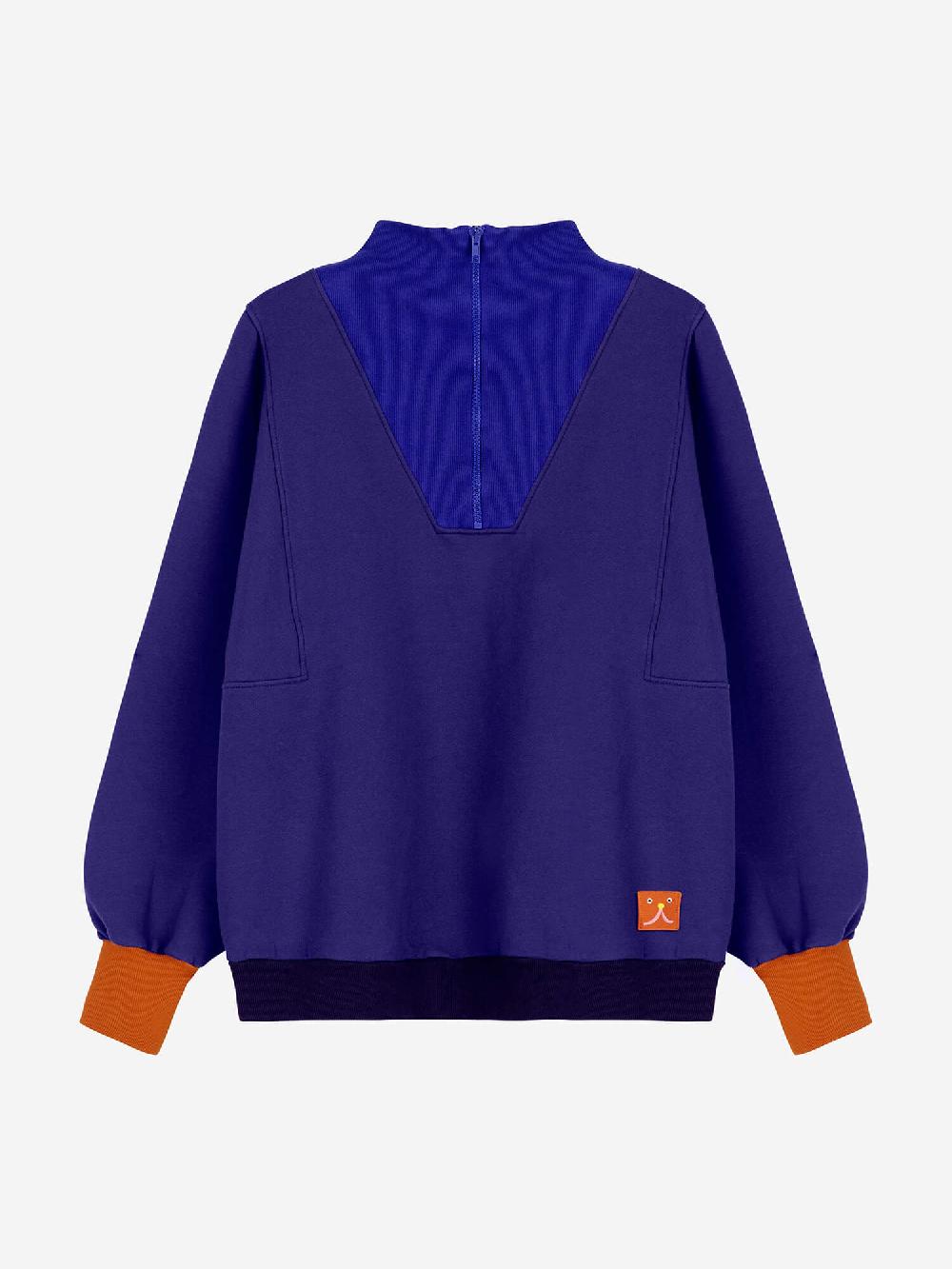 Bobo choses Color Block zipped sweatshirt