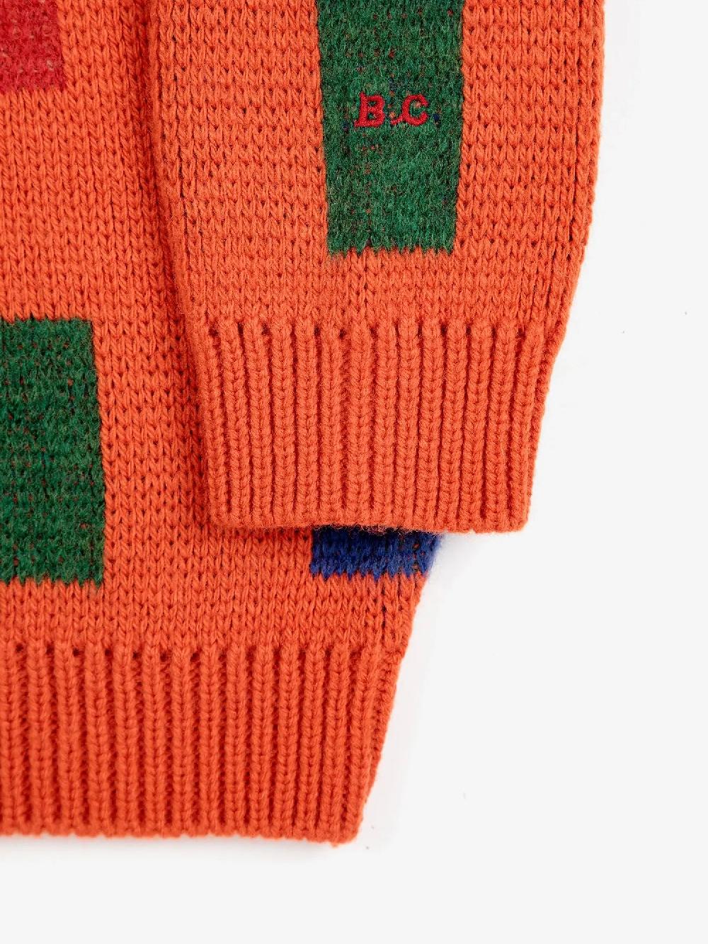 Bobo Choses Color Game All Over Jacquard Jumper