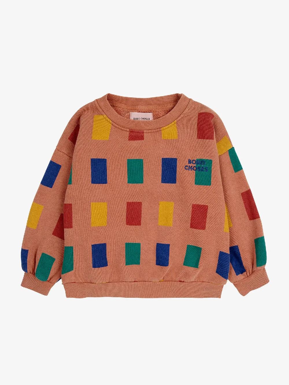 Bobo Choses Color Game All Over Sweatshirt