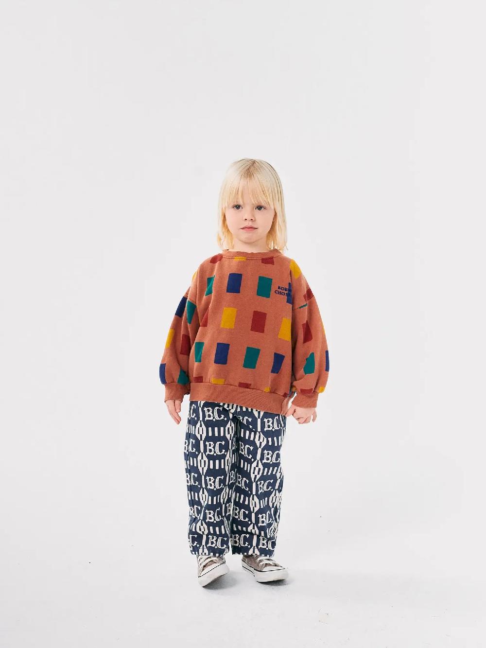 Bobo Choses Color Game All Over Sweatshirt
