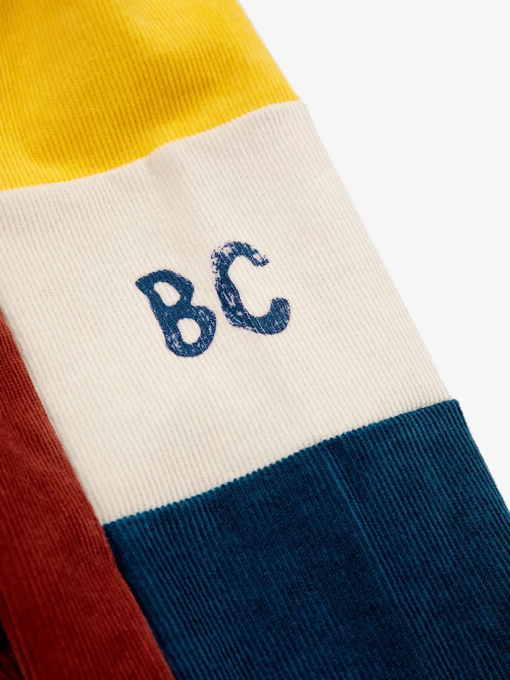 Bobo Choses Colorblock Corduroy Pants