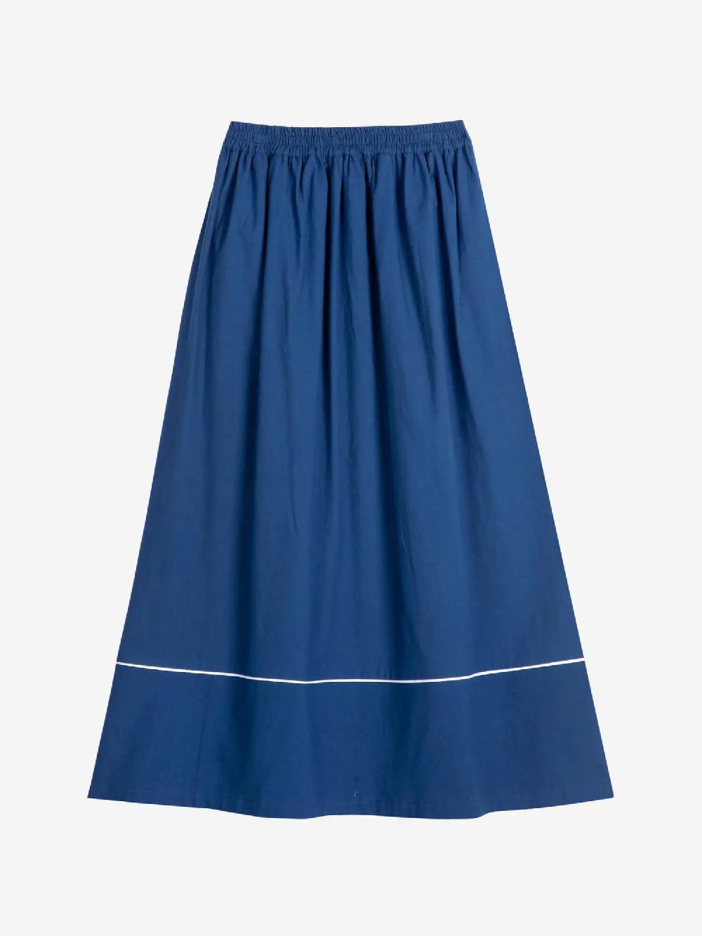 Bobo Choses Contrast-trim Evasé Skirt