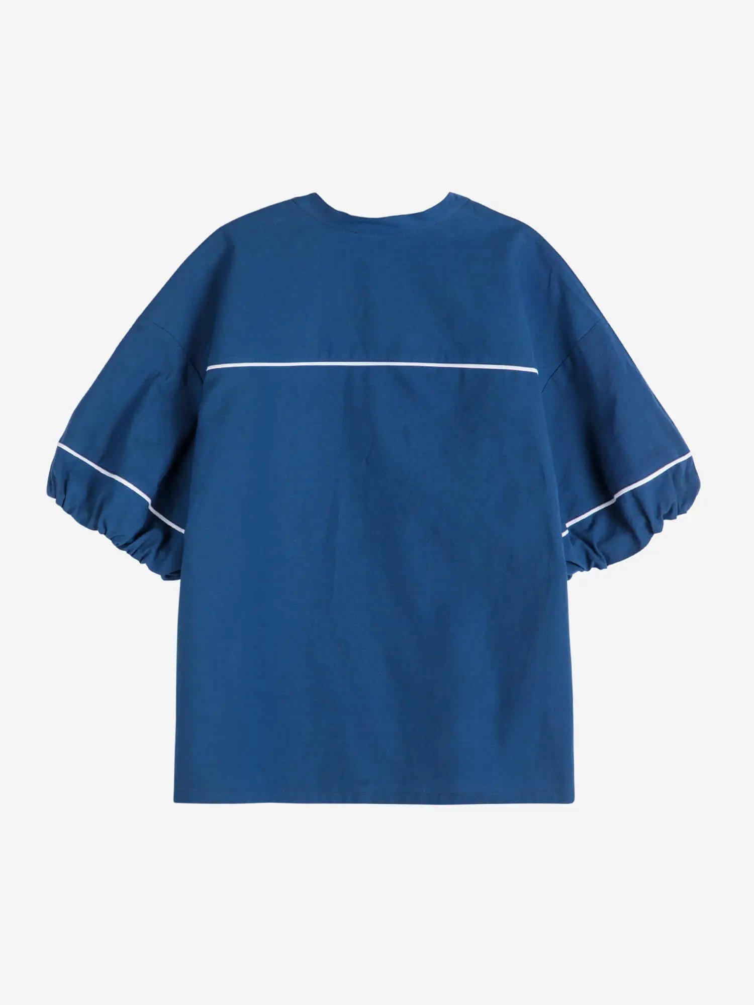 Bobo Choses Contrast-trim Puff Sleeve Shirt