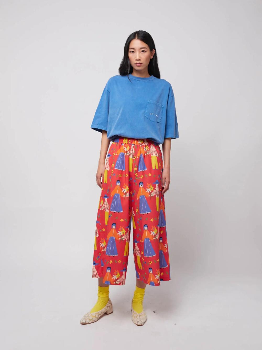 Bobo Choses Couples Print Poplin Culotte