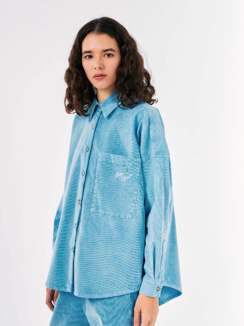 Bobo choses Embroidery corduroy overshirt