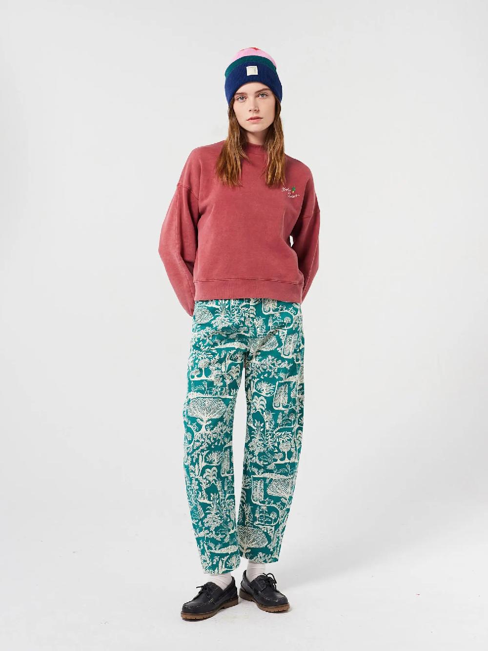 Bobo Choses Bobo Choses Embroidery Mock-neck Sweatshirt