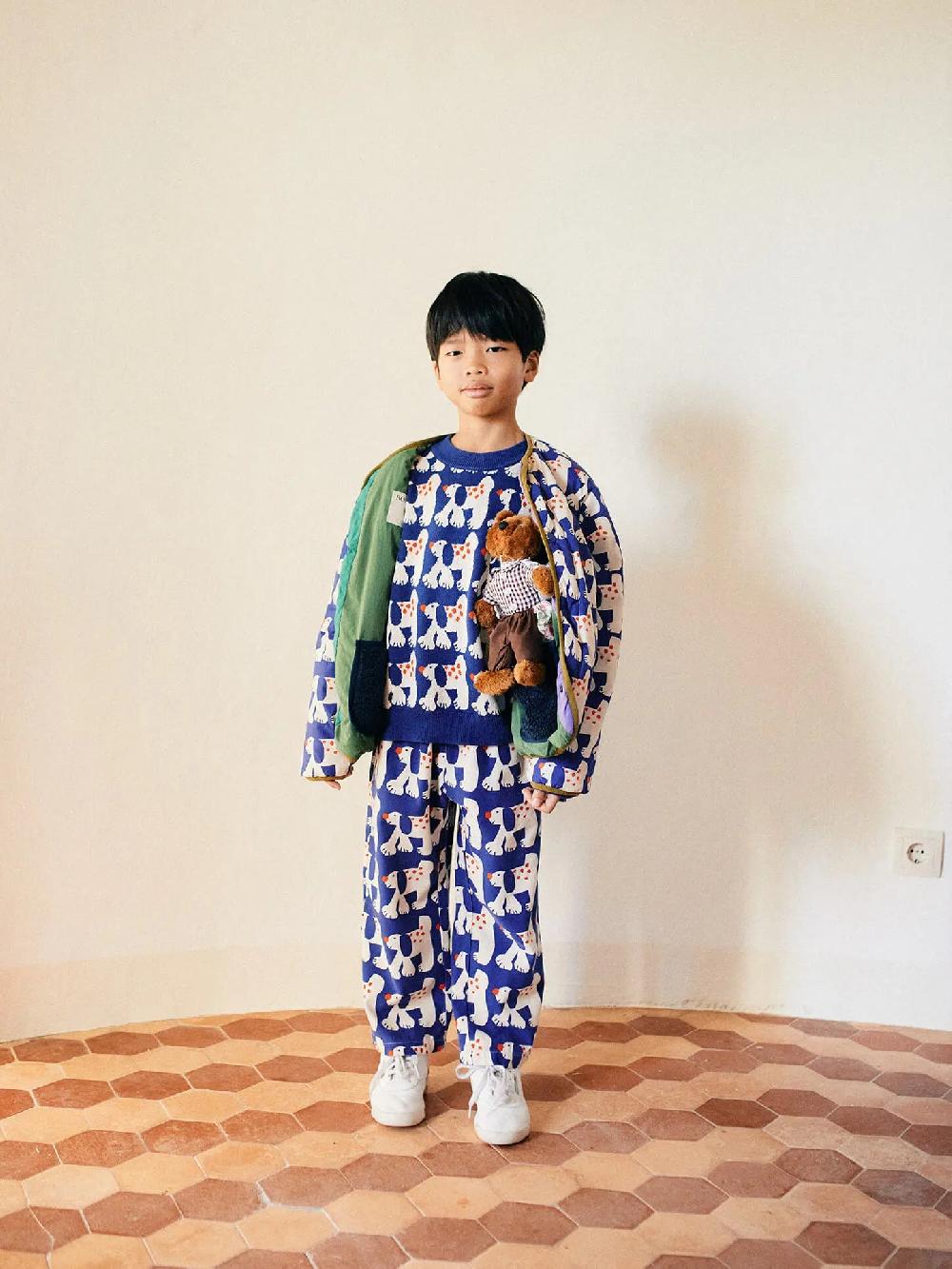 Bobo choses Fairy Dog all over straight pants