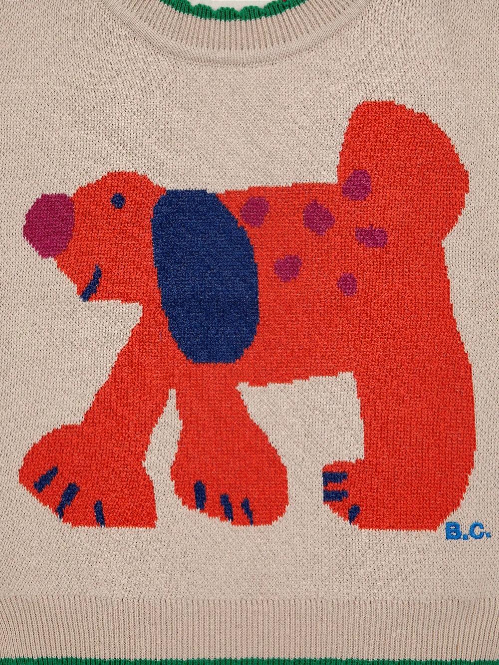 Bobo Choses Fairy Dog Jacquard Knitted Vest