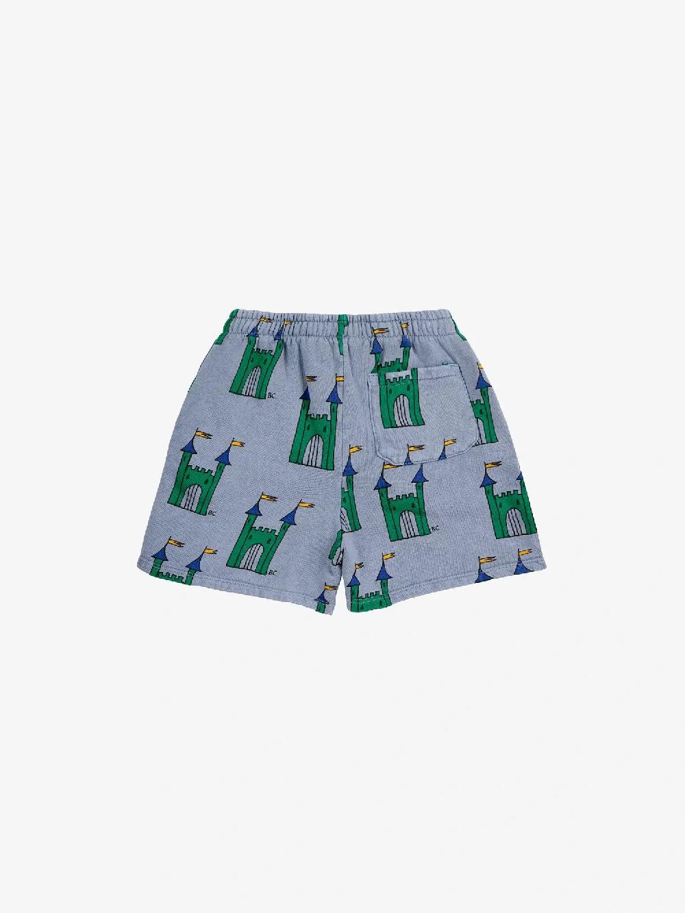 Bobo Choses Faraway Castle All Over Bermuda Shorts