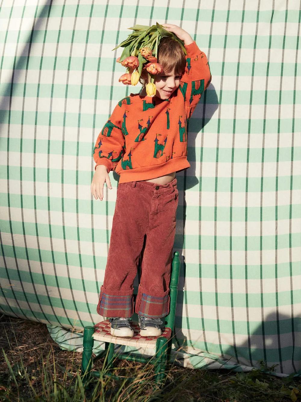 Bobo Choses Faraway Castle All Over Sweatshirt