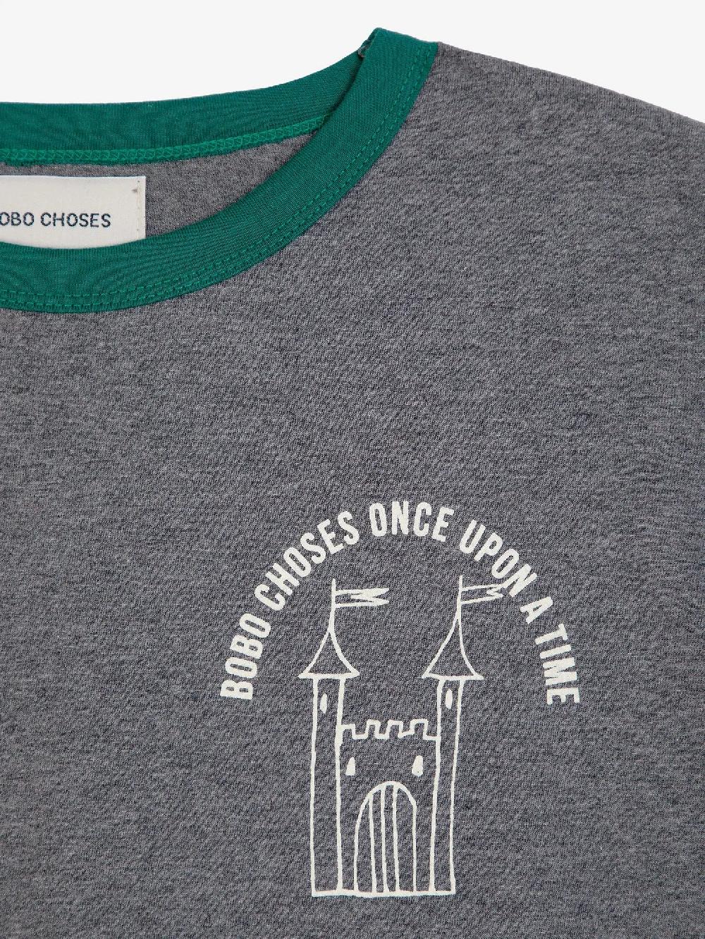 Bobo Choses Faraway Castle Embroidery T-shirt