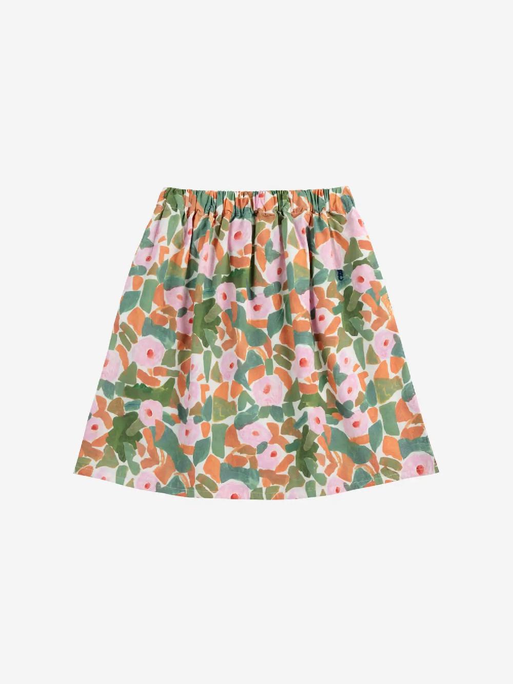 Bobo Choses Floral All Over Woven Midi Skirt