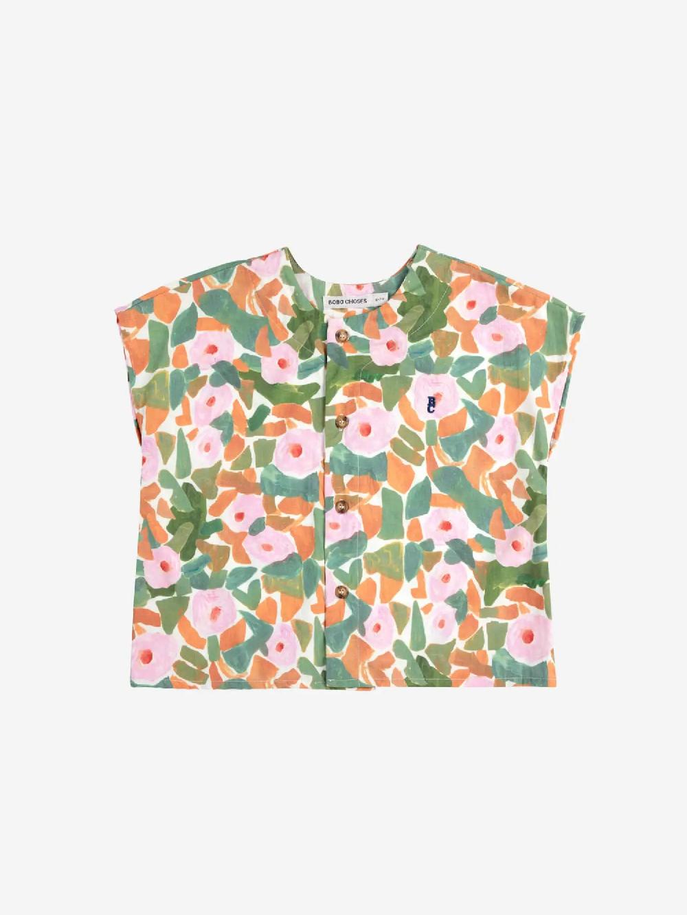 Bobo Choses Floral All Over Woven Shirt