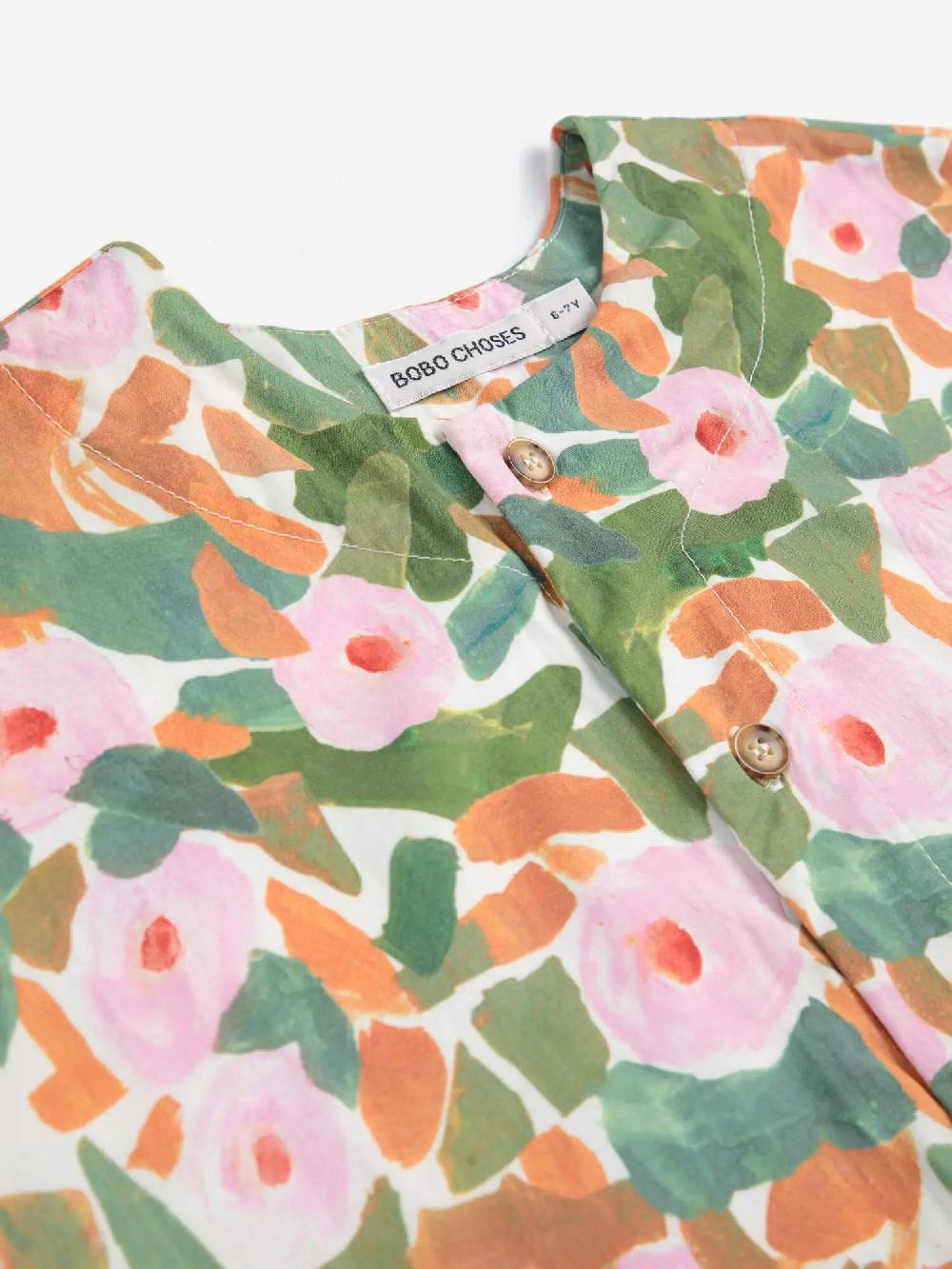 Bobo Choses Floral All Over Woven Shirt