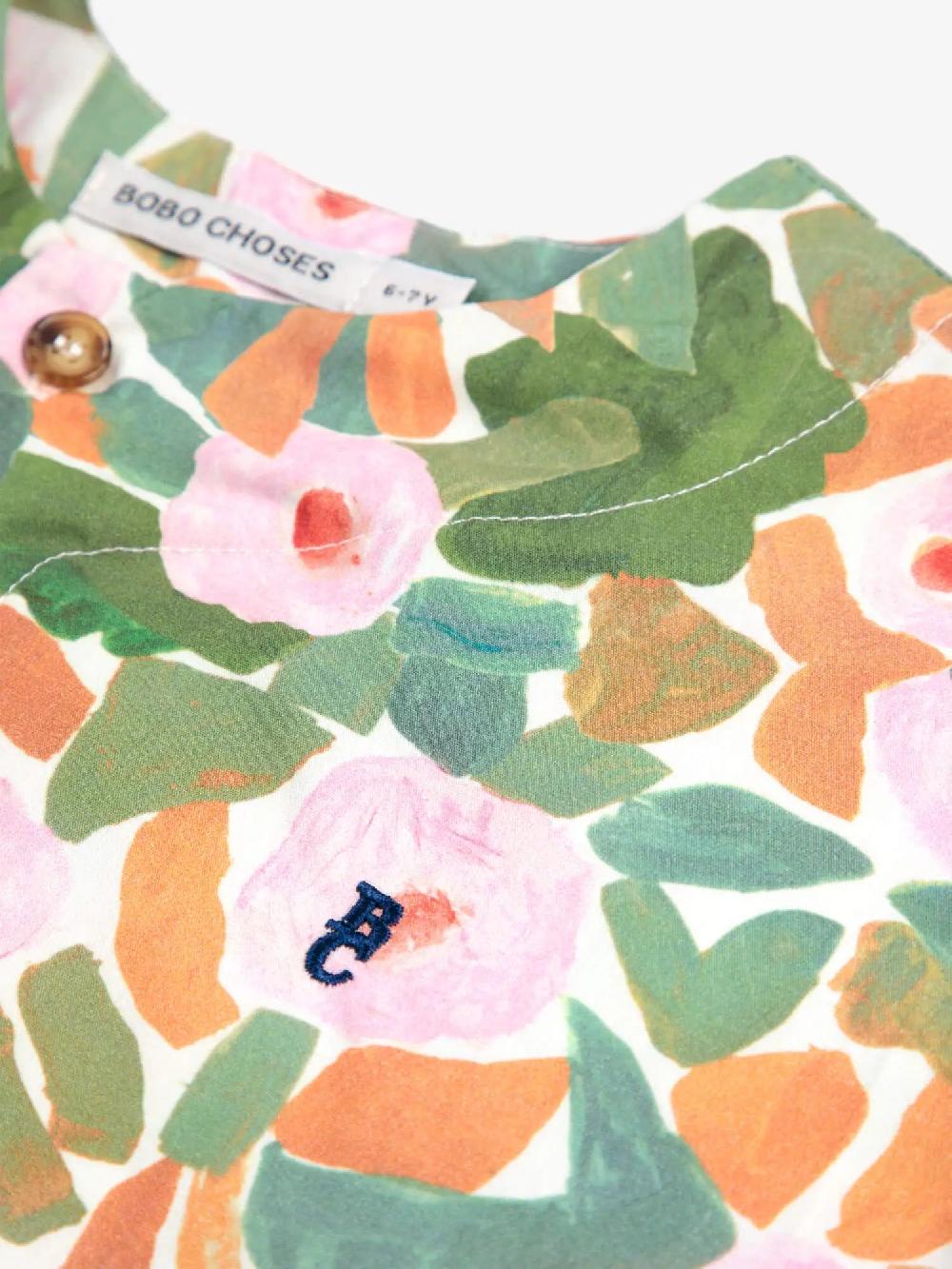 Bobo Choses Floral All Over Woven Shirt