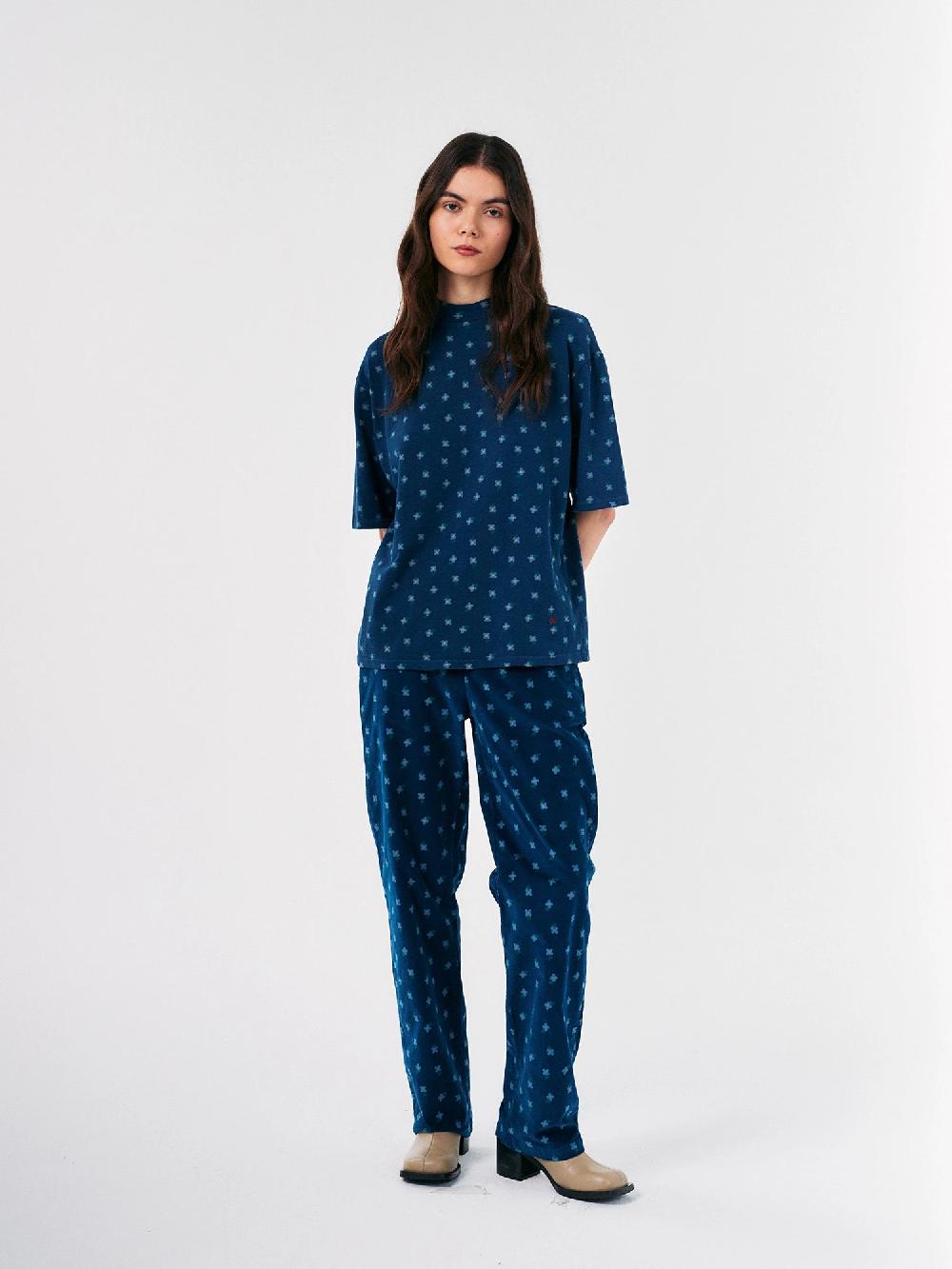 Bobo Choses Floral Printed Mock-neck T-shirt