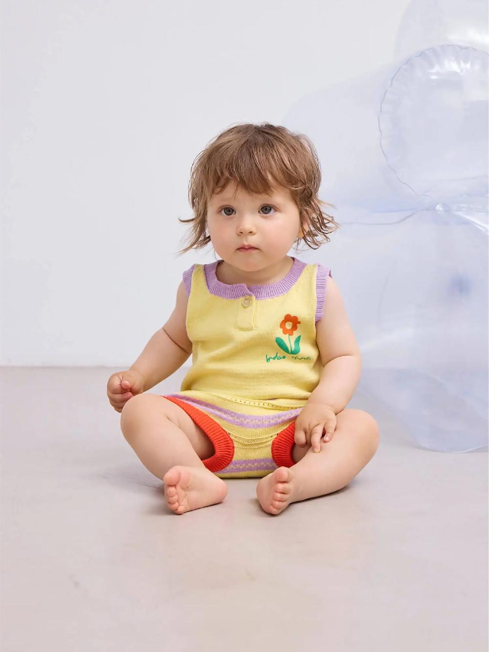 Bobo Choses Flower Knitted Bloomer