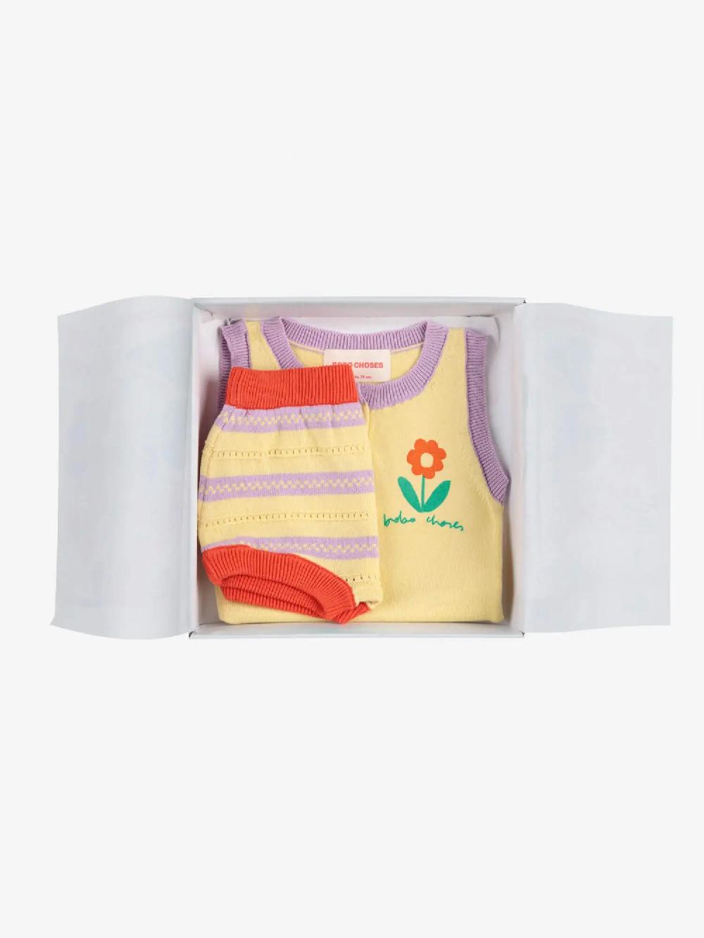 Bobo Choses Flower Knitted Set