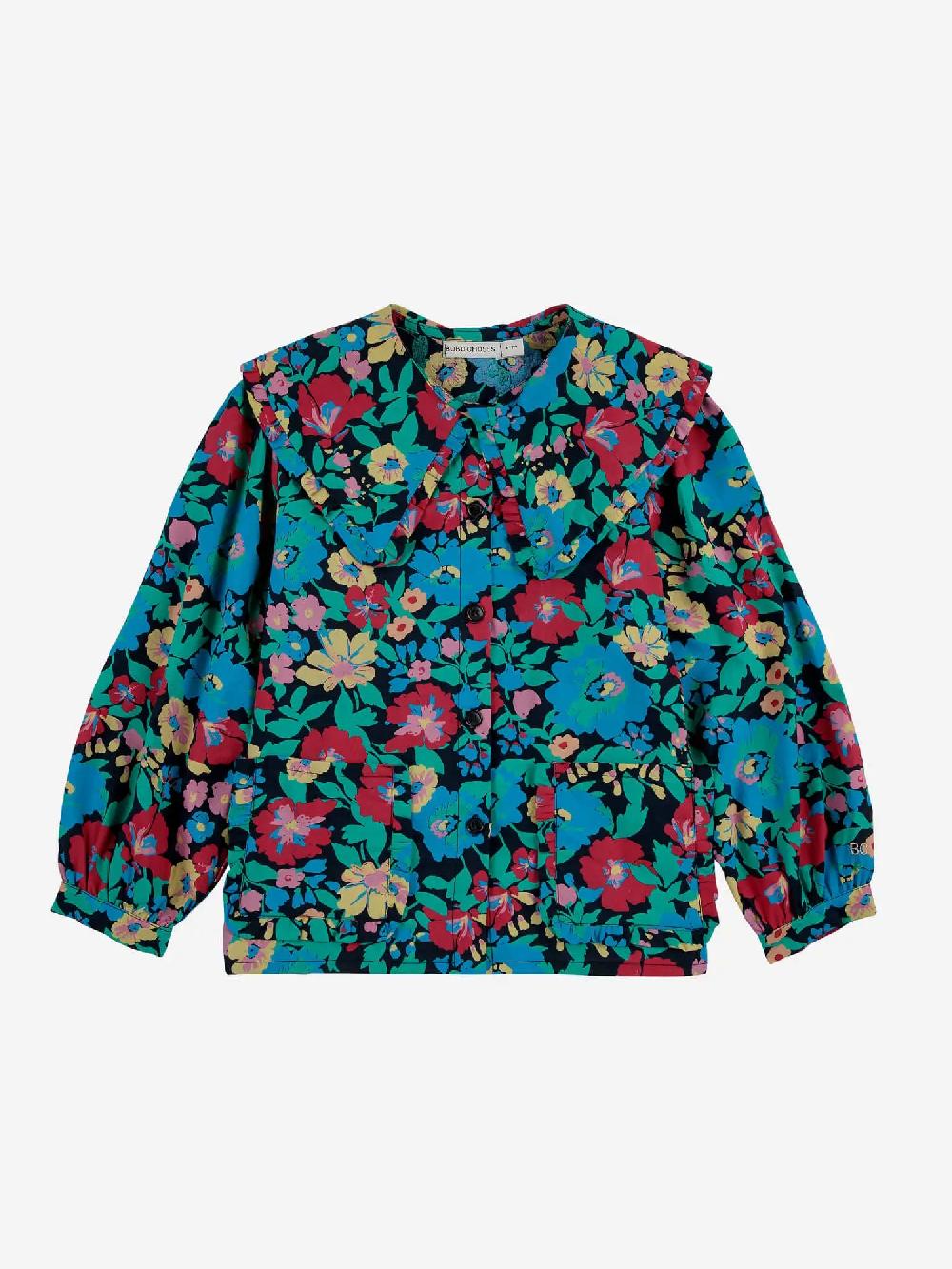 Bobo Choses Flowers All Over Woven Blouse