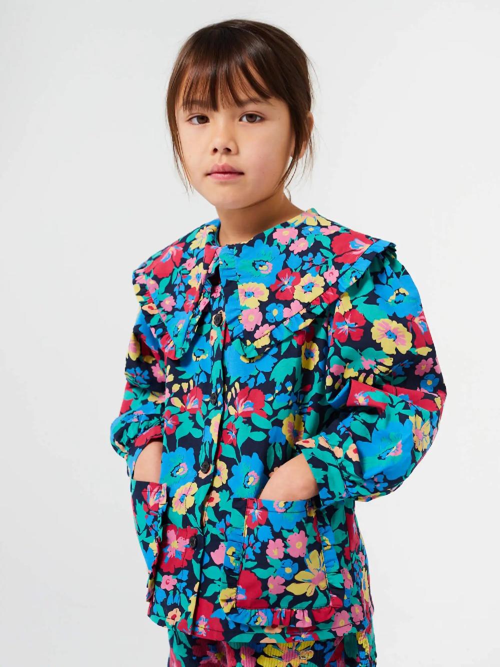 Bobo Choses Flowers All Over Woven Blouse