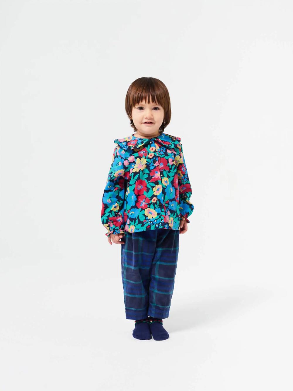 Bobo choses Flowers all over woven blouse