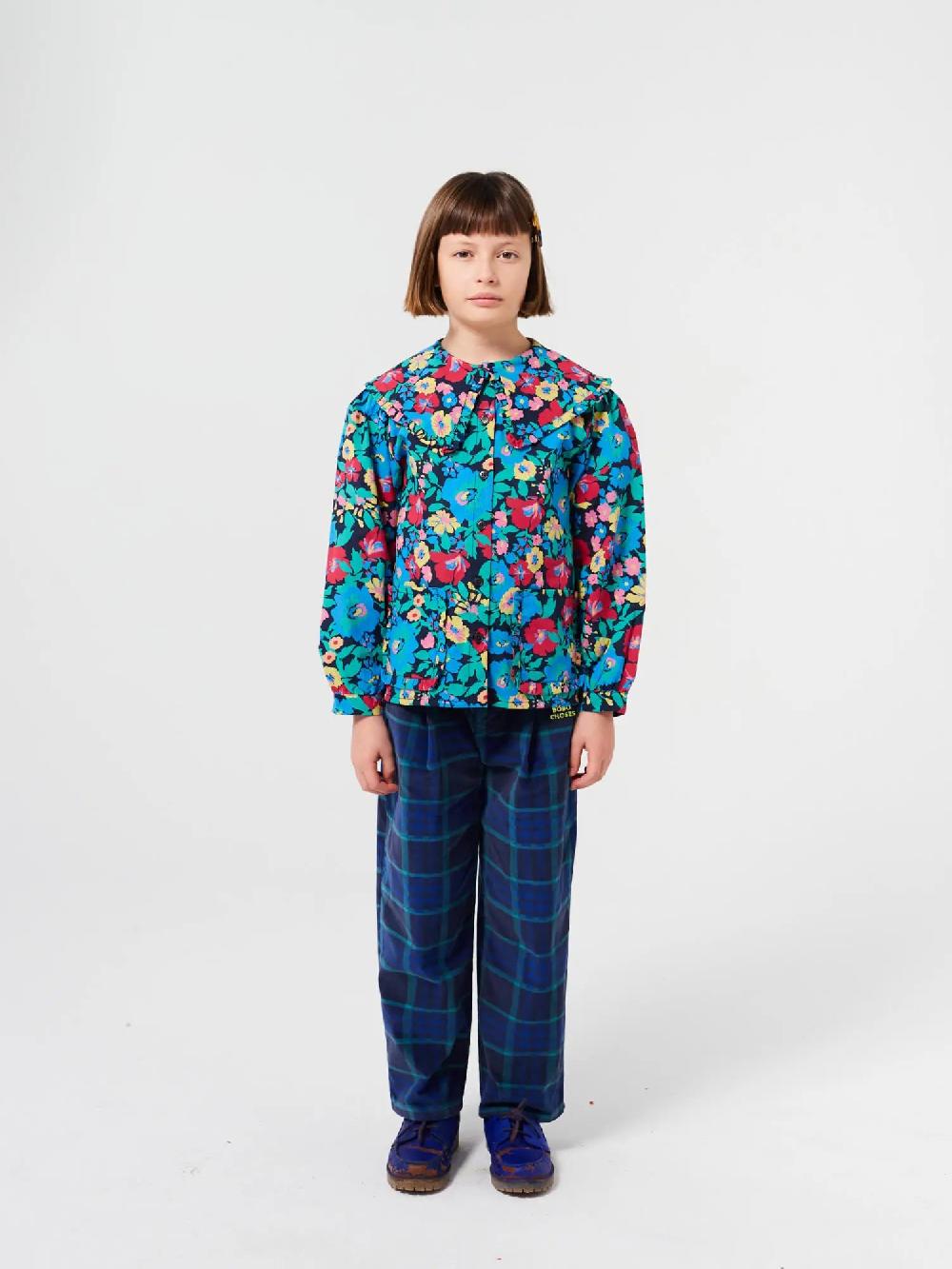 Bobo choses Flowers all over woven blouse