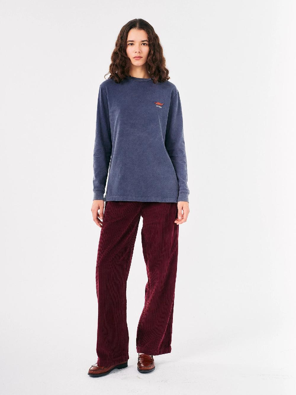 Bobo Choses Fox Embroidery Long Sleeve T-shirt