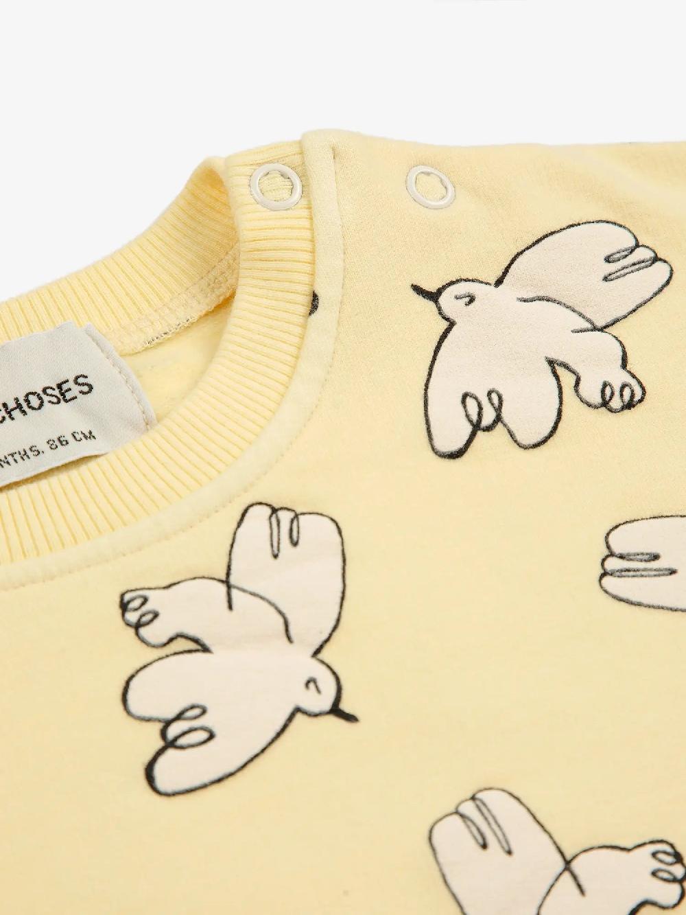 Bobo Choses Freedom Bird All Over Sweatshirt