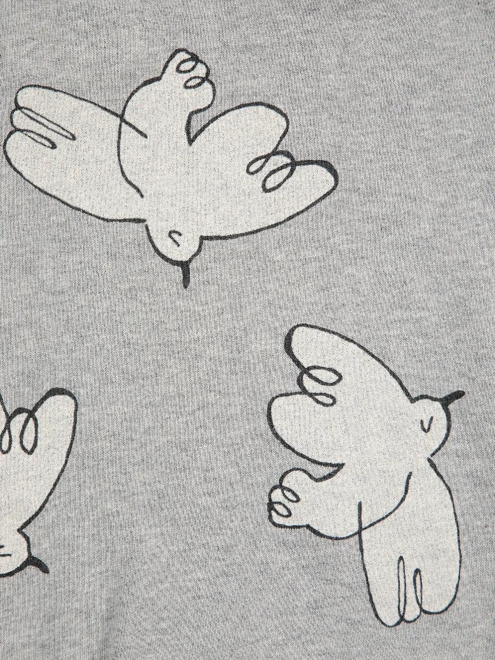 Bobo Choses Freedom Bird All Over Zipped Hoodie