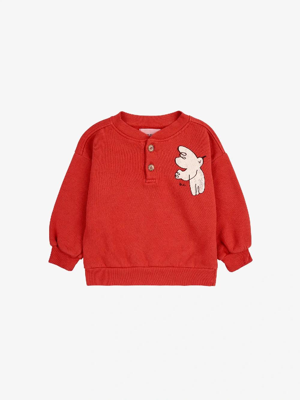 Bobo choses Freedom Bird buttoned sweatshirt