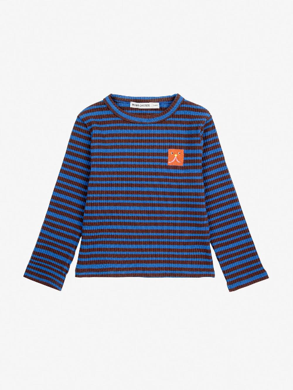 Bobo Choses Funny Face Embroidery T-shirt