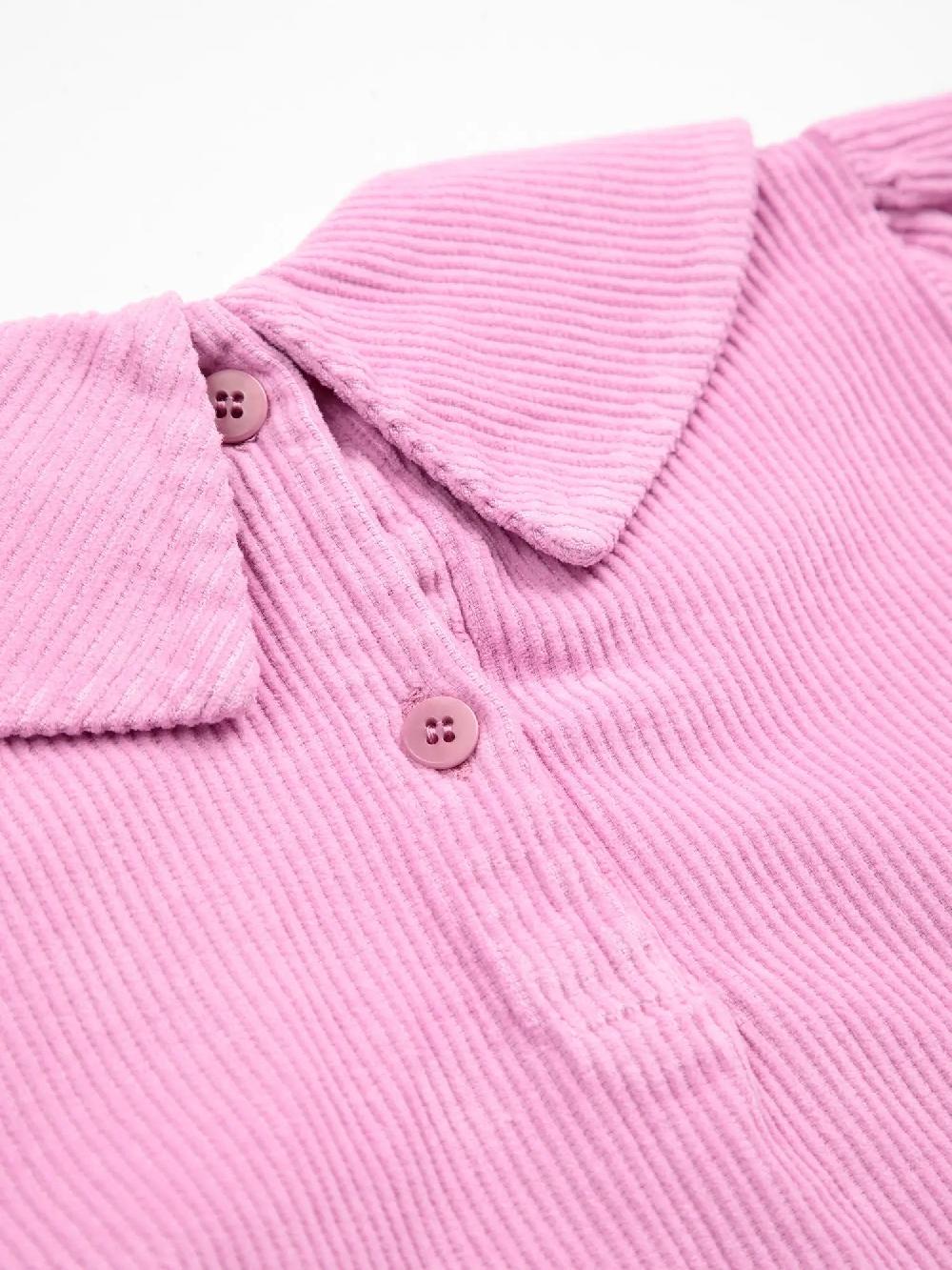 Bobo Choses Funny Ghost Corduroy Blouse