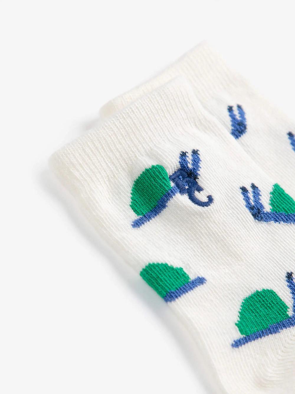 Bobo Choses Funny Snail All Over Short Socks