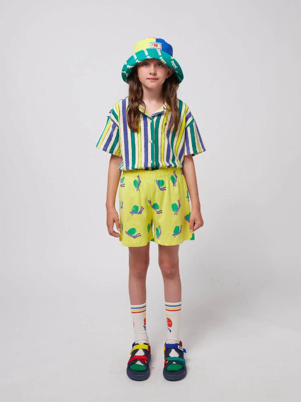Bobo Choses Funny Snail All Over Shorts