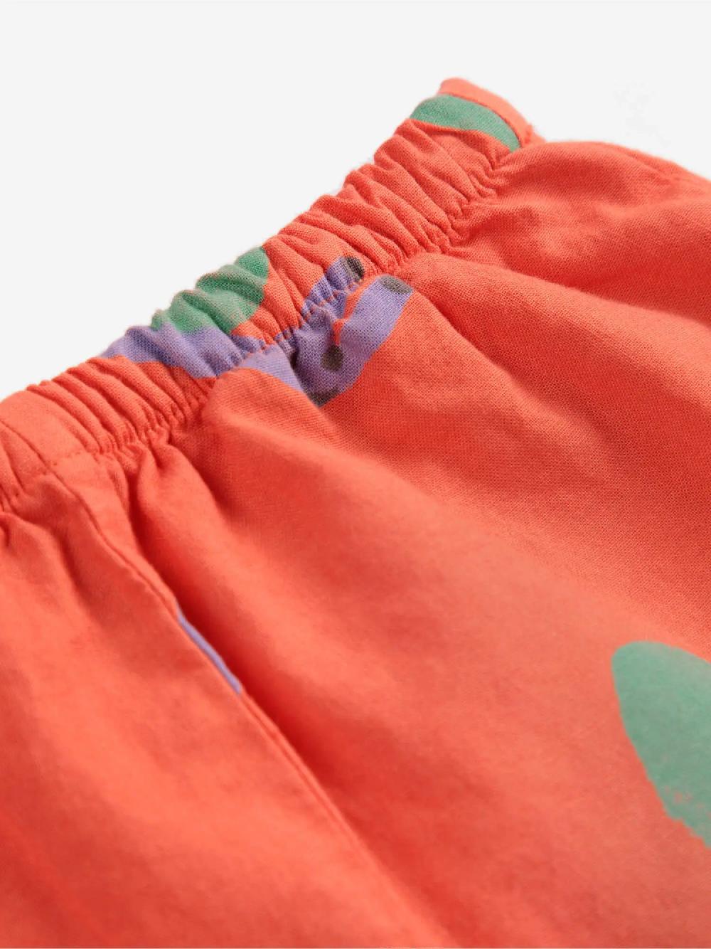 Bobo Choses Funny Snail All Over Woven Shorts