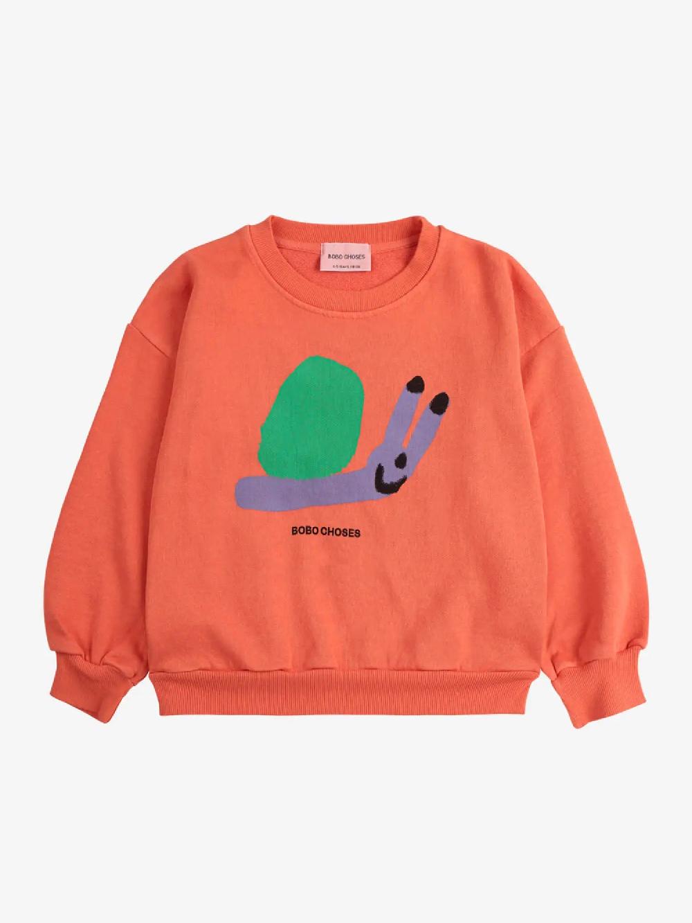 Bobo Choses Funny Snail Sweatshirt
