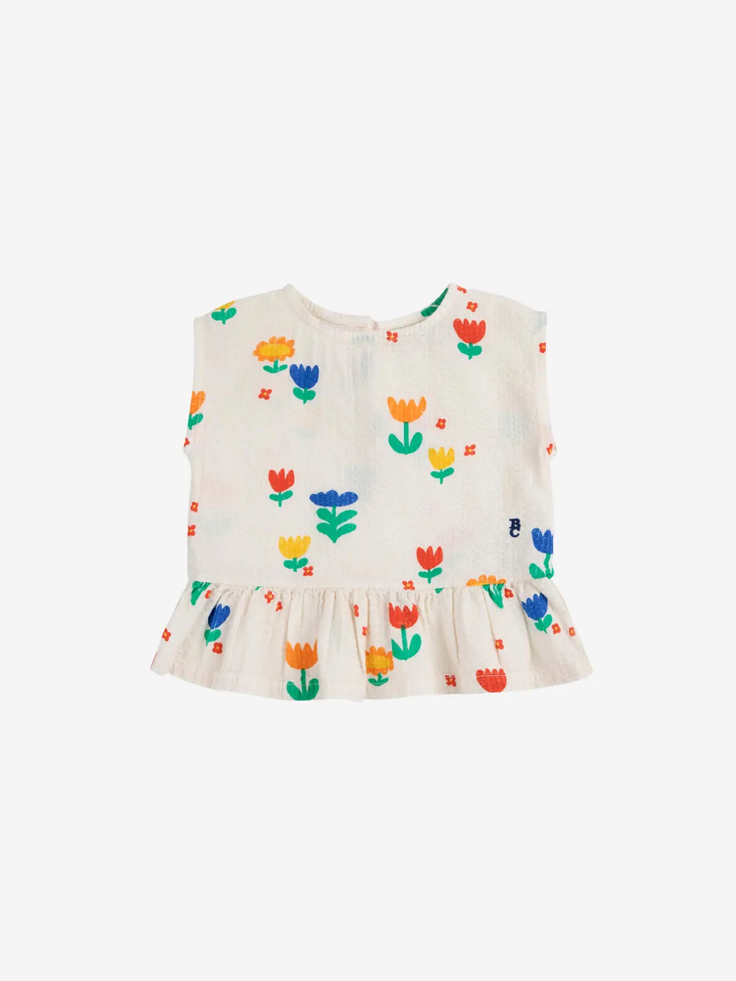 Bobo Choses Garden Party All Over Woven Blouse