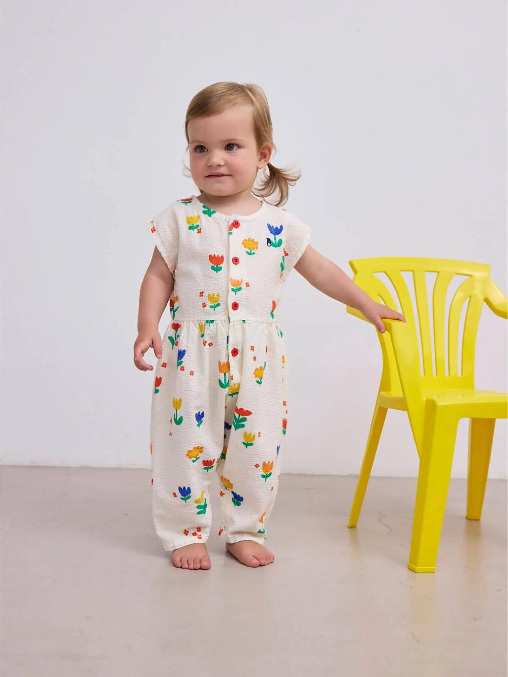 Bobo choses Garden Party all over woven overall