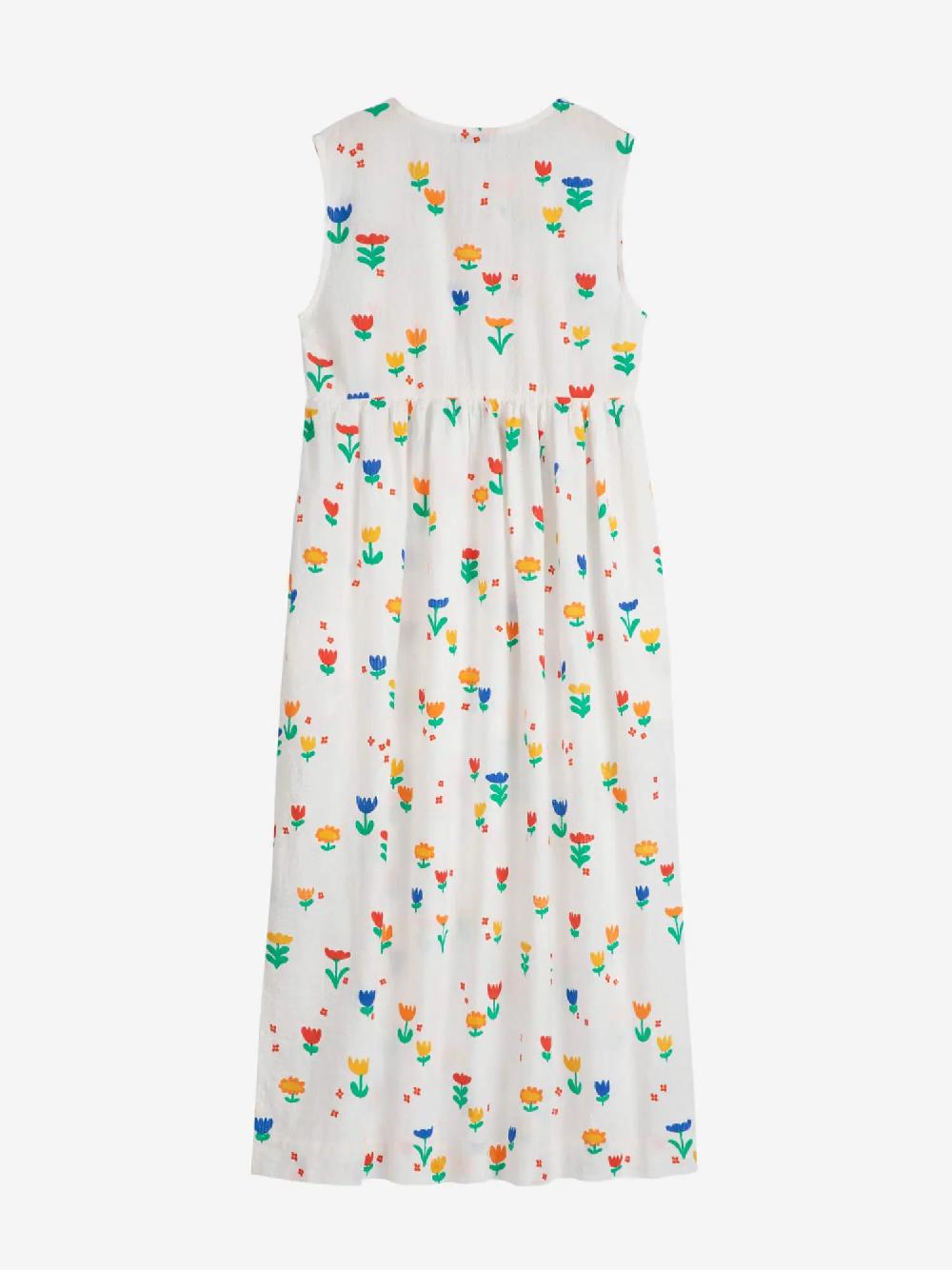 Bobo Choses Garden Party Print Tie String Dress