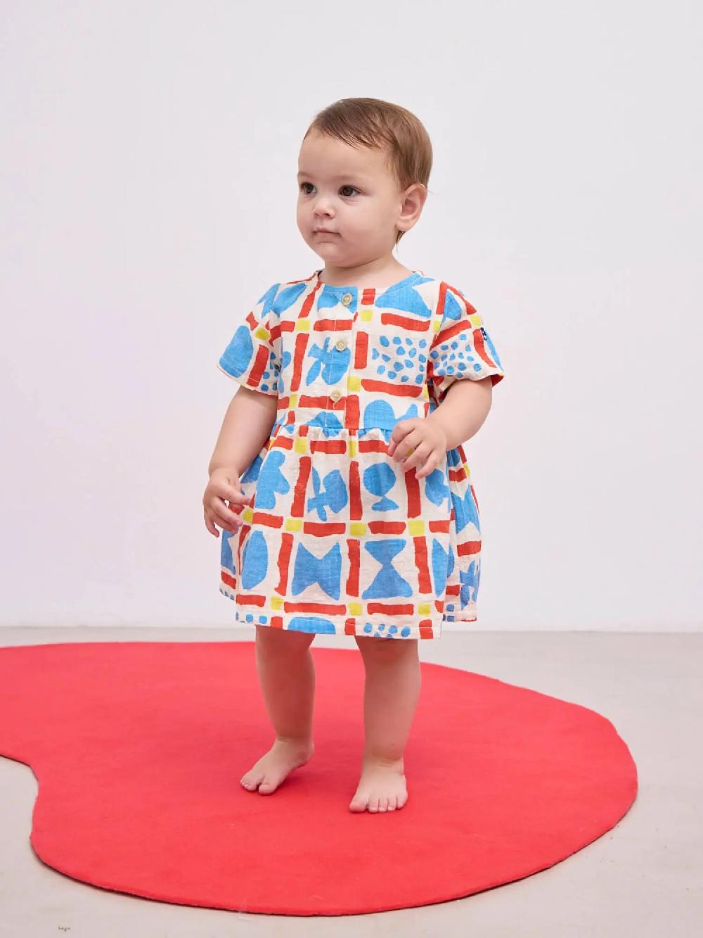 Bobo choses Geometric Game woven dress