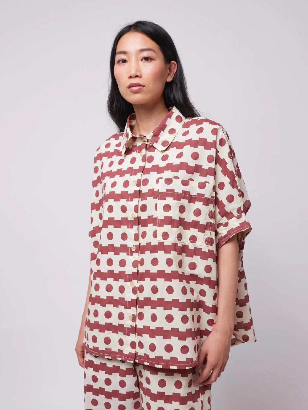 Bobo Choses Geometric Print Oversize Shirt